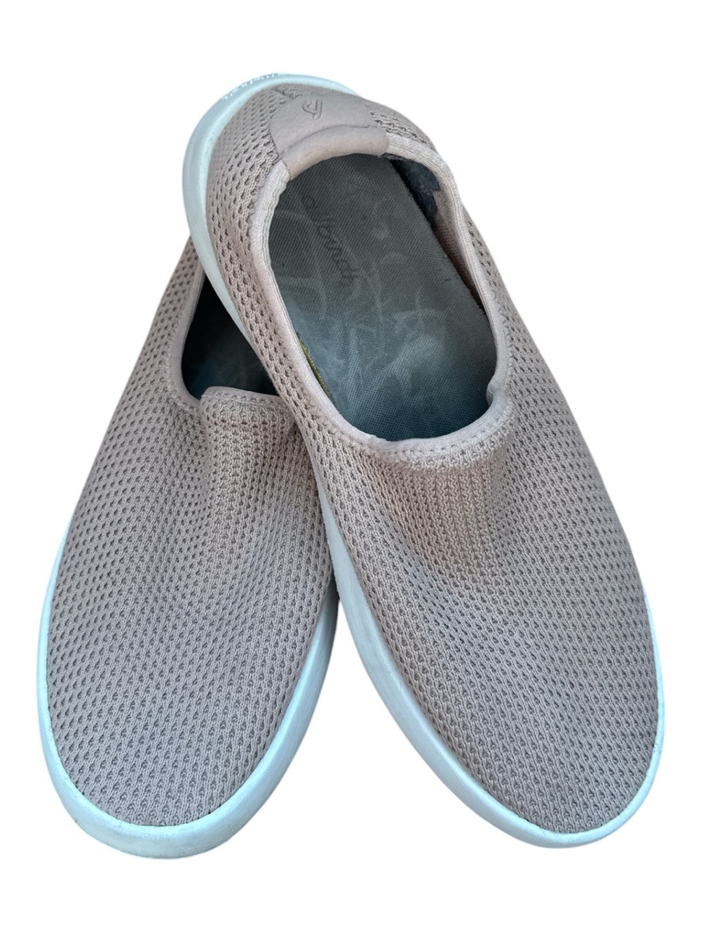 Allbirds Tree Lounger Knit Slip On Sneakers Blush Pink Beige